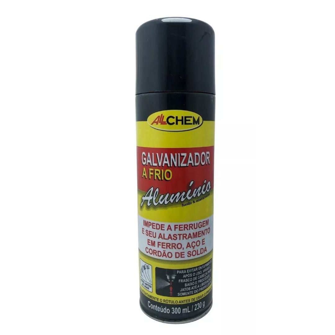 Composto Spray para Galvanização a Frio 300ml Allchem