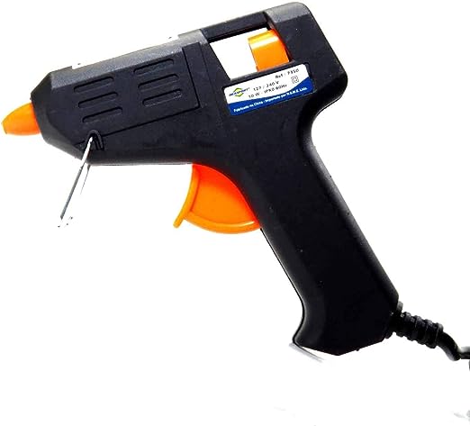 Pistola de Cola Quente 8mm 10W Bivolt Brasfort